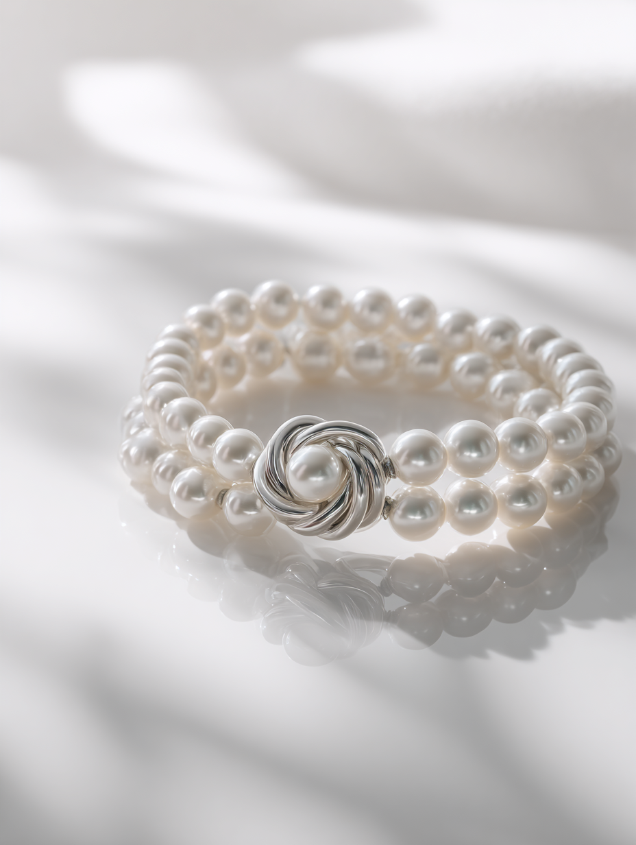 Sculpted Silver Pearl Statement Ring